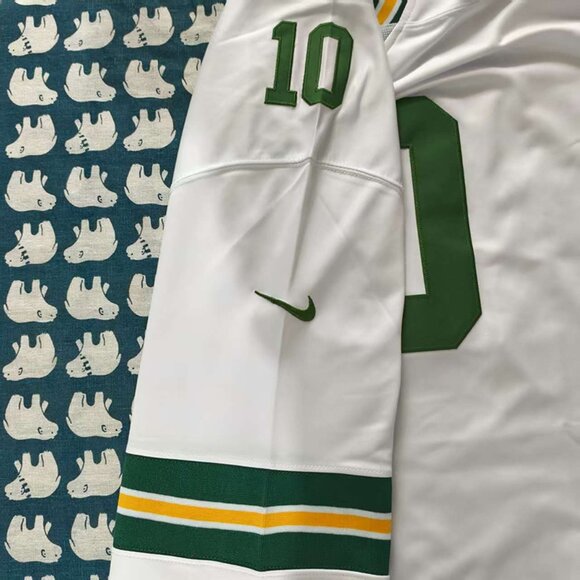 Jordan Love Green Bay Packers #10 Nike White Jersey (Stitched and Embroidered) - Picture 4 of 8